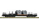 FLEISCHMANN 6660031 N - Wagon surbaiss charg de tourets de cable ep IV DB