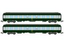 REE Modles NW187 N - Coffret de 2 Voitures Couchettes UIC toit haut livre 160 ep IV SNCF