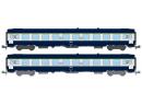REE Modeles NW189 N - Coffret de 2 voitures couchettes UIC livre TEN ep IV SNCF