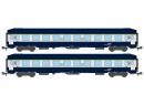 REE Modles NW195 N - Coffret de 2 voitures couchettes UIC th TEN ep V SNCF