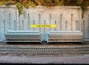 LS MODELS 30049 HO - Set de 2 tr�mies couvertes DMH  WENDEL SIDELOR ep IV-V SNCF