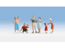 NOCH 15524 HO - 6 figurines - Promeneurs - Passants