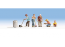 NOCH 15586 HO - 5 figurines et accessoires - Jardinage