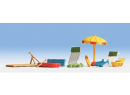 NOCH 14807 HO - Accessoires de plages colors