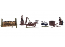 NOCH ref 14831 HO - Accessoires de ferme et outils divers pour scnette