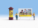 NOCH 15202 HO - Colleur d affiches