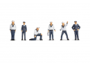 NOCH 15046 HO - 6 personnages marins - Matelots