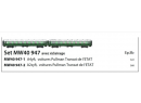 LS MODELS 40947 HO - Coffret de voitures Pullman Transat ep IIb Cie ETAT