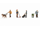 NOCH 15471 HO - Personnages et leur chien