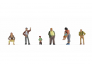 NOCH 15561 HO - 7 figurines en pause-pipi