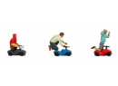 NOCH 15808 HO - enfants sur body-car