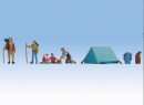 NOCH 15876 HO - 4 personnages en camping