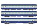 REE Modles VB402 HO - Coffret de 3 voitures DEV AO couichettes ep IV-V SNCF