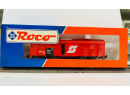 ROCO 46736 HO - wagon couvert rouge de marchandises