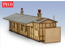 PECO LINESIDE LK205 HO - kit gare en bois GWR