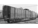 D.P.M.R DP0104 HO - Fourgon Est 1904 - 1920  bogies