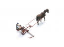 ARTITEC 387610 HO - Faucheuse tracte par un cheval