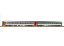 PIKO 94505 N - Set de 2 voitures corail A10u, B11u ep IV SNCF