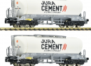 FLEISCHMANN 6660090 N - Set de wagon silo  ciment JURA CEMENT ep VI