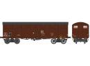REE MODELES WB-913 HO  Wagon COUVERT 2 PORTES EX Economat SNCF Ep.III B