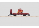 MAERKLIN 46077 HO - Plat avec gurite charg avec un essieu de locomotive ep III DB