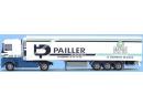 AWM 54516 HO - Tracteur routier Magnum avec semi remoqre frigorifique PAILLER