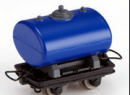 MINITRAINS 5111 HOe - Set de 2 wagons citrne en livre bleu