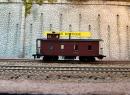 ROUNDHOUSE 3442 HO - Caboose vielle poque Northerne Pacific No 1286