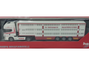 HERPA 148870 HO - Tracteur routier Scania  TL SZ avec semi remorque btaillre