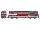 REE MODELES MB243 HO - Locomotive type BB 67400 livre rouge Capitole CMR ep VI SNCF