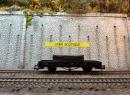 PIKO 72117 HO - Plat ridelles basses charg de treillis mtallique ep III SNCF