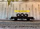 PIKO 72116 HO - Plaat ridelles basses avec rouleaux de grillage ep III >SNCF