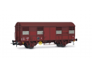 JOUEF HJ6291 HO - Wagon couvert K4 avec feux de fin de convoi ep III SNCF