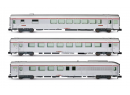 ARNOLD HN4500 N - Coffret de 3 voitures Mistral Paris-Nice ep IV SNCF