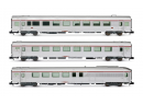 ARNOLD HN4501 N - Coffret de 3 voitures Mistral Paris-Nice ep IV SNCF