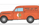 REE Modeles CB205 HO - Voiture Renault JUVAQUATRE Fourgon tl Orange