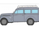 REE Modeles CB211 HO - Voiture Renault JUVAQUATRE Familiale vitre, Gris + galerie