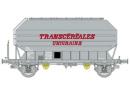 REE MODELES WB898 HO - Wagon cralier TRANSCEREALES - UNIGRAINS - poque IV-V SNCF