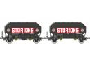 REE MODELES WB905 HO - Wagon cralier FRANGECO - STORIONE - poque IV-V SNCF