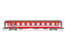 REE Modeles NW342 N - VOITURE UIC A7D ex-Capitole  bande jaune, cartouche Corail, porte blanche, Ep