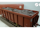 KLEIN MODELBAHN 3287 HO - Wagon tombereau avec chargement ep III SNCB