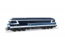 JOUEF HJ6622 HO - locomotive type CC 72000 logo Carmillon ep V SNCF 72084p.
