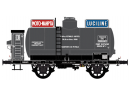 LS MODELS 30456 HO - Wagon citerne OCEM, gurite, gris, logo MOTO-NAHPTA LUCILINE, p.IIIa, SNCF