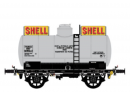 LS MODELS 30457 HO - Wagon citerne OCEM, sans passerelle, gris, logo SHELL - p.IVa, SNCF