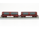 LS MODELS ref 60053 N - Set de 2 wagons type DMH bords hauts Cie du Midi p IV SNCF