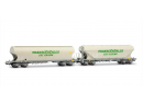 JOUEF HJ6313 HO - Set de 2 transcaliers CAF Grains ep IV SNCF
