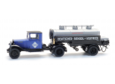 ARTITEC 387629 HO - Opel Blitz 6 tanker truck Aral