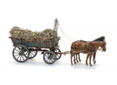 ARTITEC 387620 HO - Charrette � foin charg�e