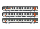 LS MODELS 41998 HO - Coffret de 3 voitures corail Vtu LE MONTAIGNE ep IV SNCF