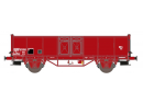 EXACT TRAIN 23951A HO - Tombereau UIC roues pleines ep III SNCF
